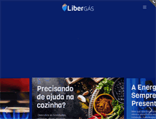 Tablet Screenshot of libergas.com.br